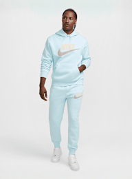 Nike, Club Fleece Hoodie, blue, Image 6 of 6