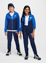 Nike, Sportswear Tracksuit Poly Fullzip High brand Read, blauw, Afbeelding 1 van 8