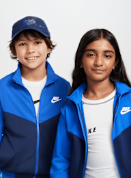 Nike, Sportswear Tracksuit Poly Fullzip High brand Read, blauw, Afbeelding 5 van 8