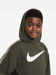 Nike, Sportswear Club+ Poly Hoodie, green, Image 3 of 3