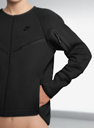 Nike, Tech Fleece Windrunner, black, Image 3 of 3