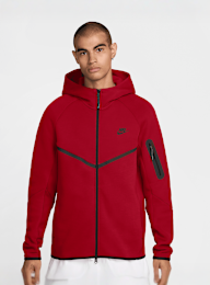 Nike, Tech Fleece Windrunner, red, Image 1 of 3