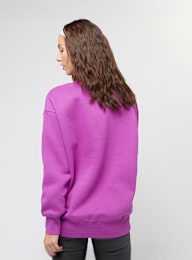 Nike, Phoenix Fleece Oversized Crew, różowy, Obraz 2 z 4