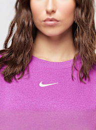 Nike, Phoenix Fleece Oversized Crew, light pink, Image 3 of 4