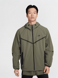Nike, Tech Woven Windrunner Full Zip Jacket, green, Image 1 of 8