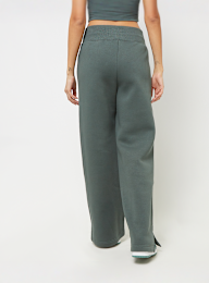 Nike, Sportswear Phoenix Fleece High-Rrise Logo Wide Pants, green, Image 2 of 4