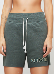 Nike, Sportswear Phoenix Fleece High-Rrise Logo Wide Pants, green, Image 3 of 4