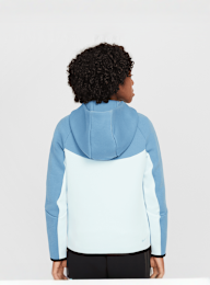 Nike, Sportswear Tech Fleece Full-Zip Hoodie, blue, Image 2 of 7