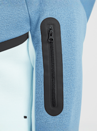 Nike, Sportswear Tech Fleece Full-Zip Hoodie, blue, Image 4 of 7