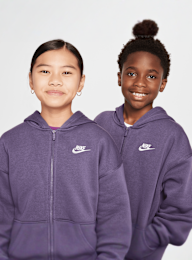 Nike, Sportswear Club Fleece Oversized Fullzip, roze, Afbeelding 3 van 7