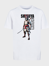 Mister Tee - Kids, Shibuya Warrior Tee, white, Image 1 of 3