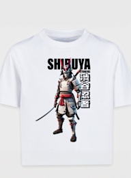 Mister Tee - Kids, Shibuya Warrior Tee, white, Image 3 of 3