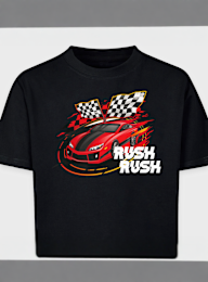 Mister Tee - Kids, Car Race Tee, black, Image 3 of 3