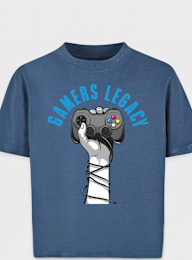 Mister Tee - Kids, Gamers Legacy Tee, blue, Image 3 of 3