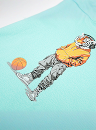 Mister Tee - Kids, Tiger Sports Tee, turquoise, Image 3 of 3