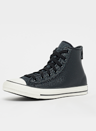 Converse, Chuck Taylor All Star Water Repellent Leather (GS), black, Image 2 of 5