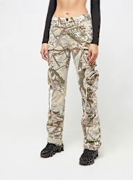 Smoke Rise, Utility High Rise Straight Pants, camouflage, Image 1 of 5