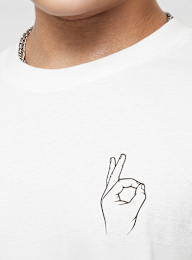 Mister Tee, Easy Sign Tee, white, Image 3 of 4
