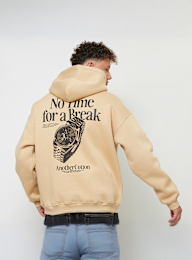 Another Cotton Lab, No Time For A Break Oversize Hoodie, beige, Image 1 of 5