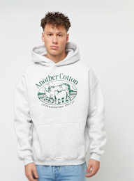Another Cotton Lab, Cotton Manufacture Oversize Hoodie, grey, Image 1 of 4