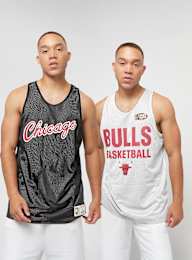 Mitchell & Ness, NBA Reversible Mesh Practice Tank Vintage Logo LA Lakers, black, Image 1 of 9