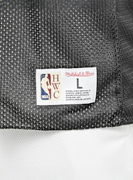Mitchell & Ness, NBA Reversible Mesh Practice Tank Vintage Logo LA Lakers, black, Image 5 of 9