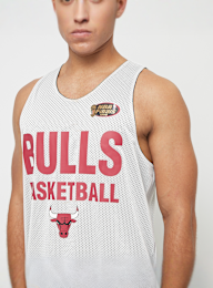 Mitchell & Ness, NBA Reversible Mesh Practice Tank Vintage Logo LA Lakers, black, Image 8 of 9
