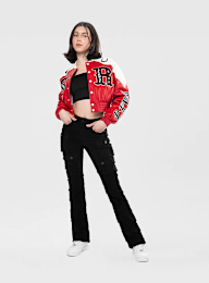 Smoke Rise, Relaxed Rodeo Cropped Jacket, red, Image 5 of 5