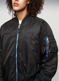 Alpha Industries, Alpha Industries x zəяo si:x nœf MA-1, black, Image 3 of 5