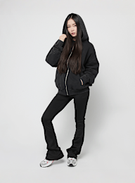 Pegador, Clarita Oversized Sweat Jacket, black, Image 4 of 4