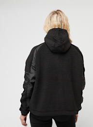 Pegador, Bonny Teddy Fabric Mix Halfzip, black, Image 2 of 5