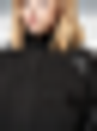 Pegador, Bonny Teddy Fabric Mix Halfzip, black, Image 3 of 5