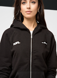 Pegador, Dee Oversized Sweat Jacket, czarny, Obraz 3 z 5