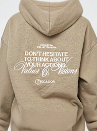 Pegador, Lina Oversized Hoodie, beige, Image 4 of 5