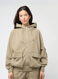 Pegador, Nona Oversized Sweat Jacket, beige, Image 1 of 5