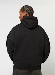 FAVELA, Fabric Patch Embroidery Black Hoodie, black, Image 2 of 5