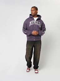 FAVELA, Ribcage  Rhinestone Plum Frontzip, purple, Image 8 of 8