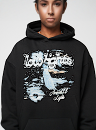 Low Lights Studios, Strange Lights Hoodie, black, Image 3 of 4