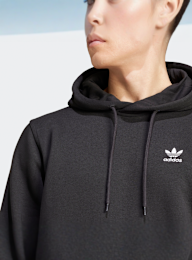 adidas Originals, Trefoil Essentials Hoodie, black, Image 3 of 5