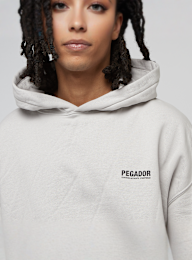 Pegador, Clinton Oversized Hoodie, grey, Image 3 of 5