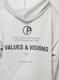 Pegador, Clinton Oversized Hoodie, grey, Image 4 of 5