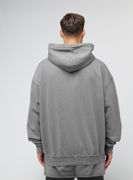 Pegador, LOGO OVERSIZED HOODIE WASHED BLACK, grey, Image 2 of 4