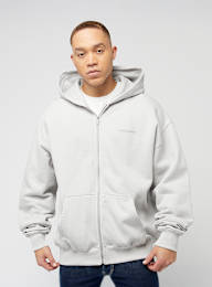 Pegador, Colne Logo Oversized Sweat Jacket, szary, Obraz 1 z 4