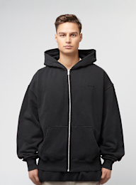 Pegador, Logo Oversized Sweat Jacket, black, Image 1 of 4