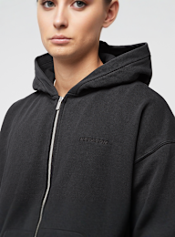 Pegador, Logo Oversized Sweat Jacket, black, Image 3 of 4