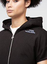 Pegador, Atule Oversized Sweat Jacket, black, Image 3 of 6