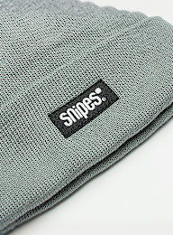 SNIPES, Woven Basic Logo Beanie, grey, Image 3 of 4
