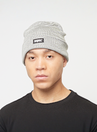 SNIPES, Woven Basic Logo Beanie, grey, Image 4 of 4