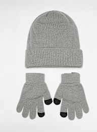 SNIPES, Woven Label Basic Junior Knit Set off white, grijs, Afbeelding 2 van 3