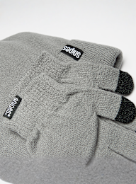 SNIPES, Woven Label Basic Junior Knit Set, grey, Image 3 of 3